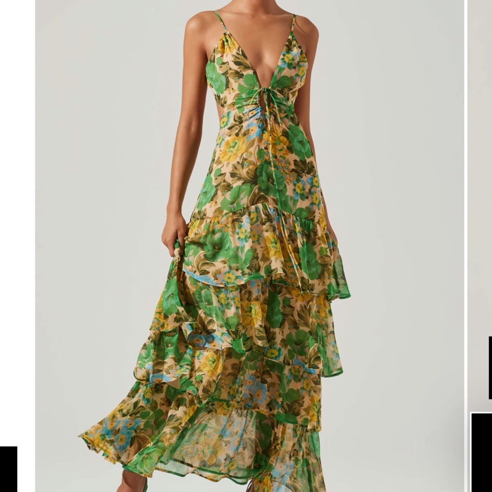 Astr the label aneira floral dress